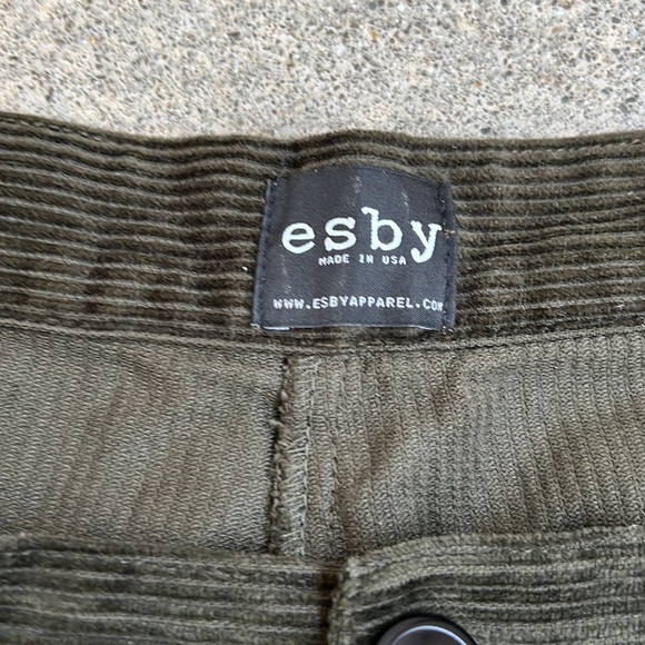 Esby Nadia cords in spruce, size 10 - Picture 4 of 4